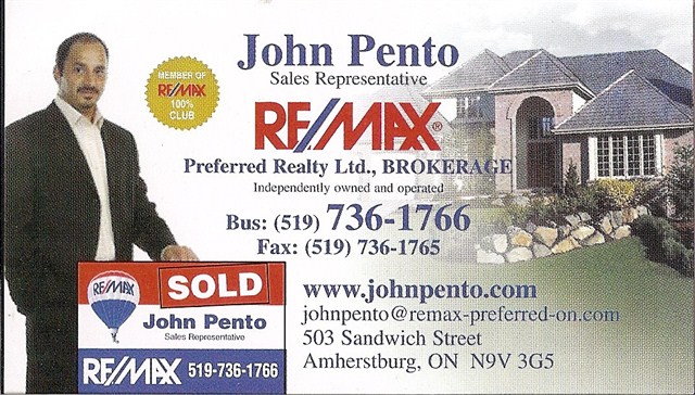 John Pento - RE/MAX Preferred Realty